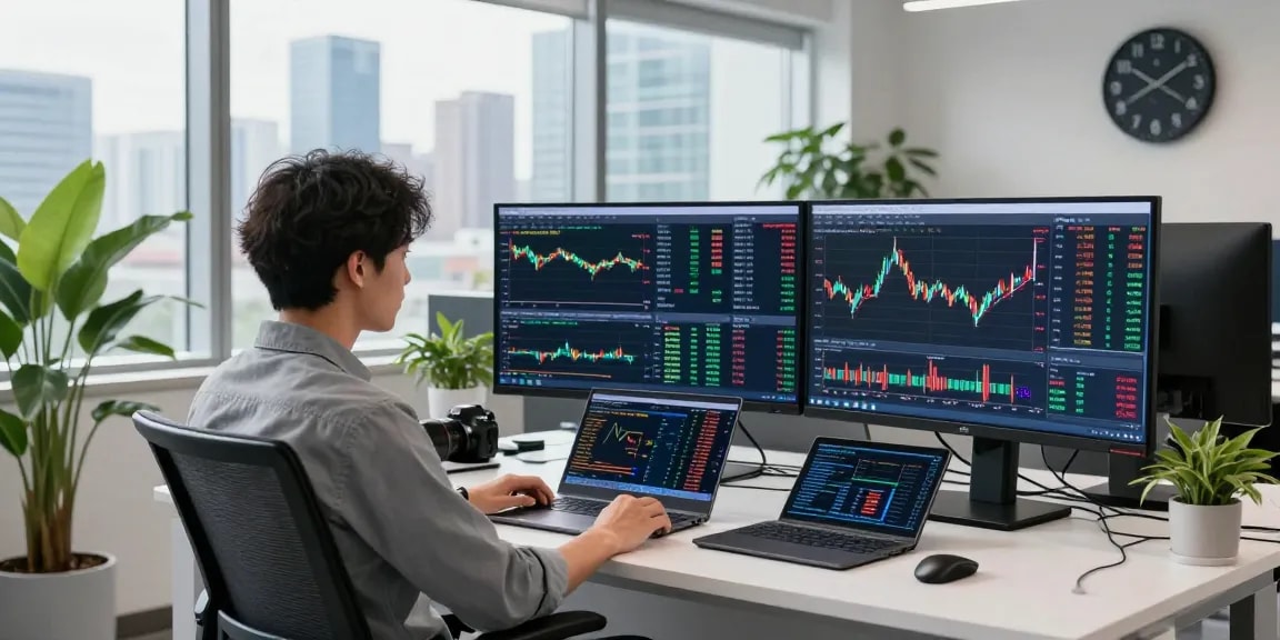 实时汇率分析，展示多货币对批量查询API的专业交易环境