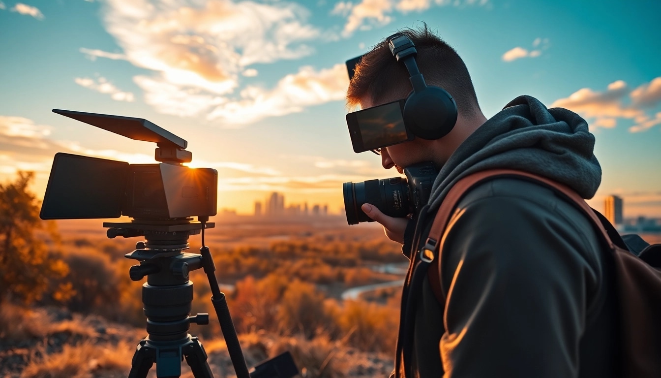 Capture by a photography company Edmonton showcasing an urban landscape with a vibrant atmosphere.