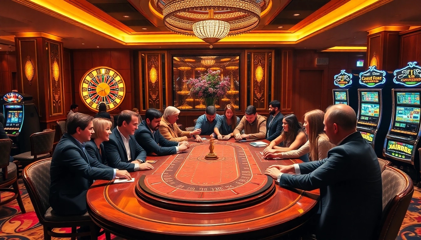 Découvrez l'excitation du meilleur casino en ligne avec des tables de poker vibrantes et des roues de roulette.