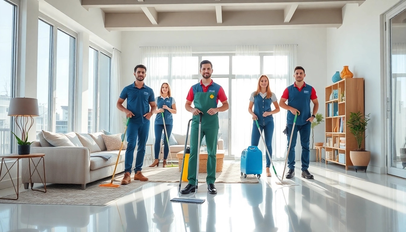 Providing exceptional cleaning services near me with a professional team in a fresh, bright home.