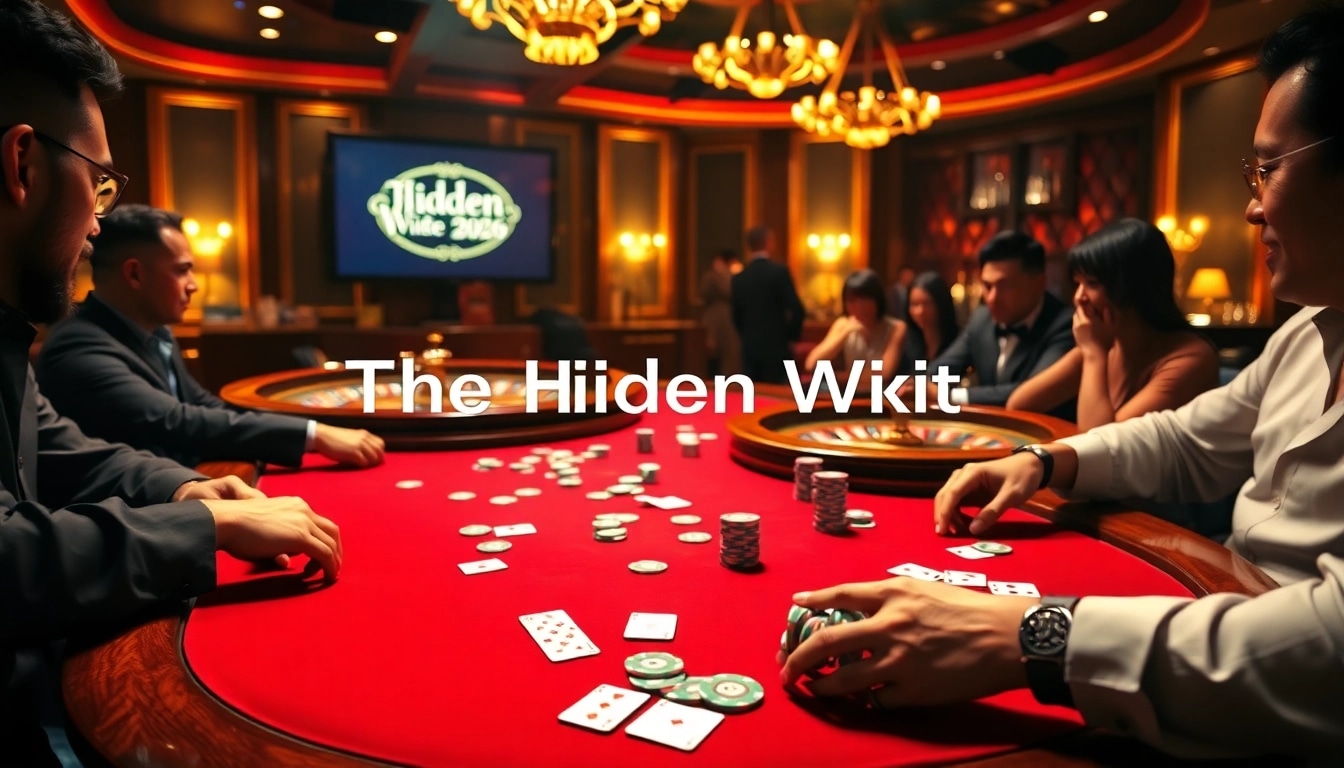 Experience excitement at the poker table while exploring the hidden wiki 2026 for thrilling gambling strategies.