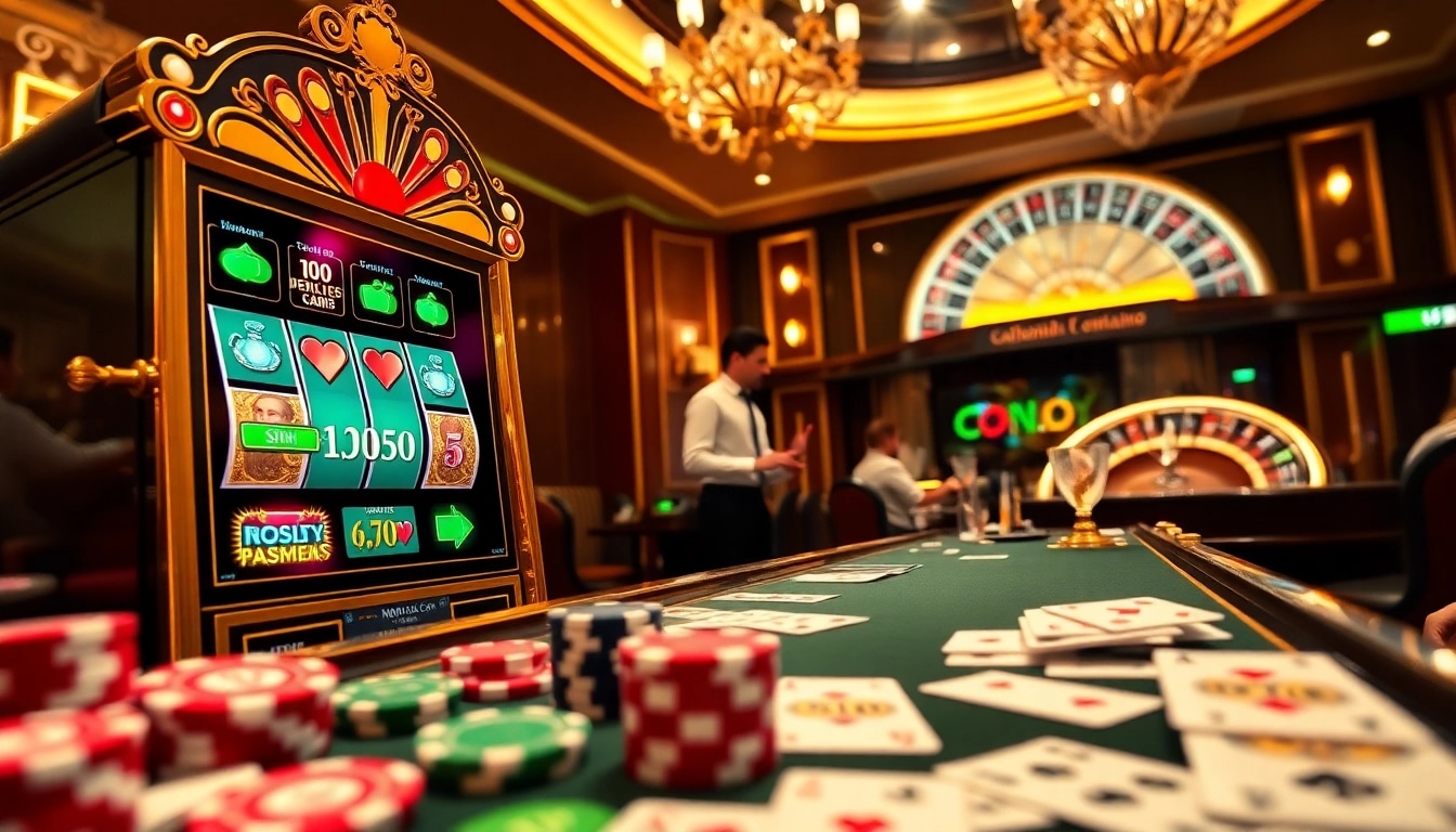 Experience the excitement of doaslot login with vibrant gaming visuals and thrilling slot machine action.
