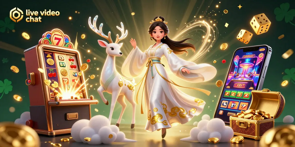 Engage in live video chat while enjoying vibrant casino dynamics and enchanting visuals