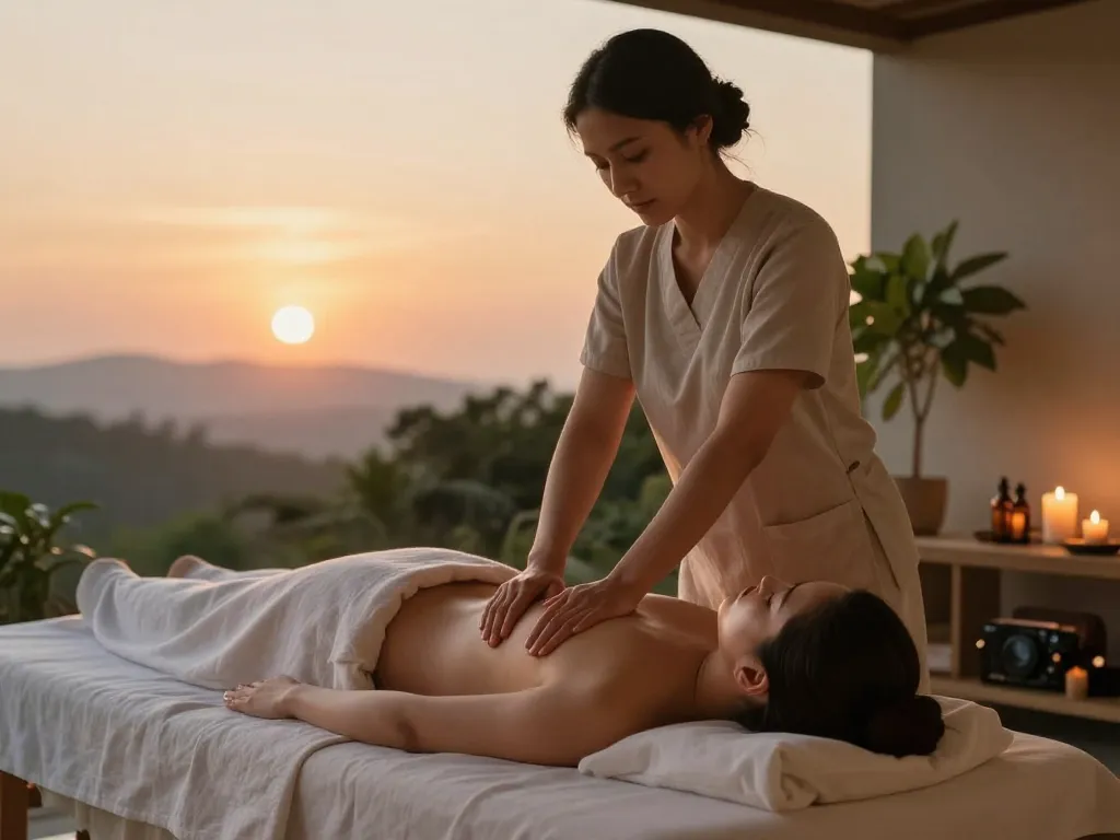 Expert 부전동마사지 session in a calm wellness studio