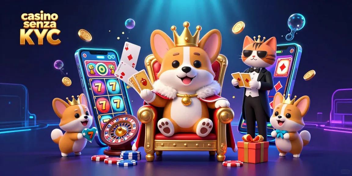 Scopri l'emozione del casino senza KYC con personaggi a tema vivaci e elementi di gioco dinamici.