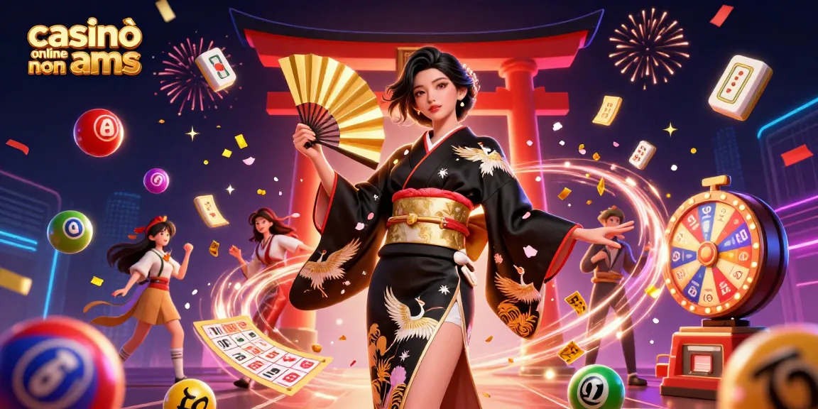 Scopri l'emozione dei casinò online non AAMS con giochi della lotteria vincenti e immagini colorate.
