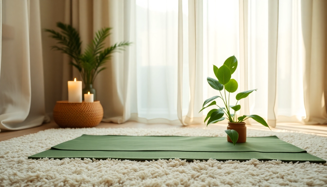 Person using a Stachelmatte for relaxation and stress relief in a calming environment.