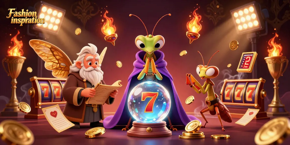 Experience exciting Fashion inspiration with slot reels and dynamic casino elements in a vibrant 3D illustration.