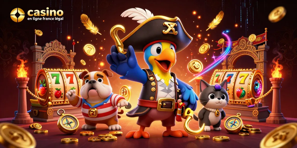 Vivez le frisson du casino en ligne france légal avec des pirates et des trésors dans une ambiance festive.