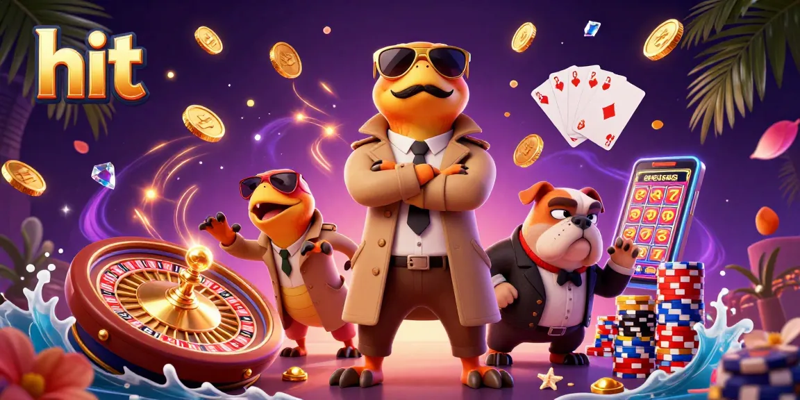 Hit the jackpot with three raptors in disguise entering a VIP lounge amidst flying coins.