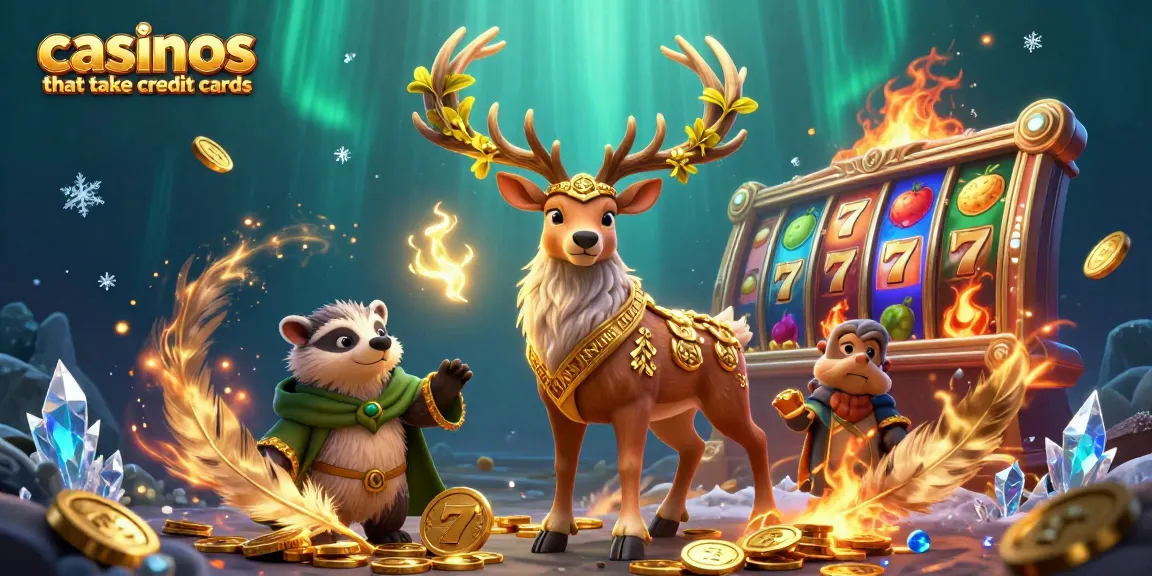 Engage in thrilling gameplay at casinos that take credit cards with enriching slot reels and vibrant token collections.