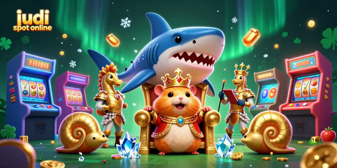 Menangkan judi slot online dengan penggemar slot yang dikelilingi mesin slot berwarna-warni.