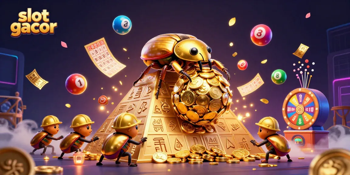 Menangkan slot gacor dengan ilustrasi 3D menarik dari karakter kasino bertema.