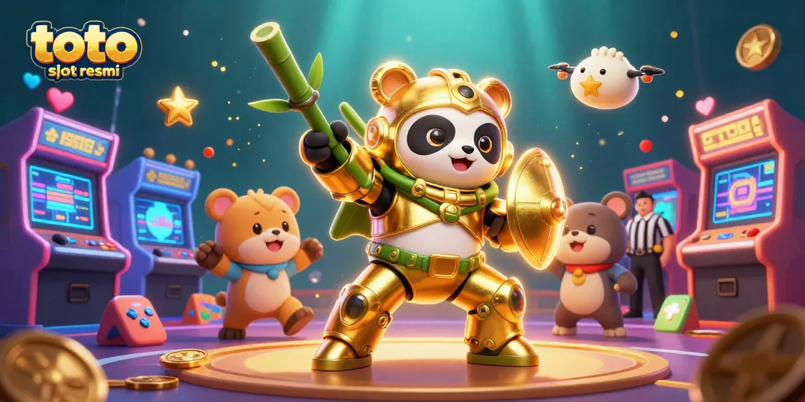 Play exciting games at toto slot resmi with colorful casino elements and vibrant design.