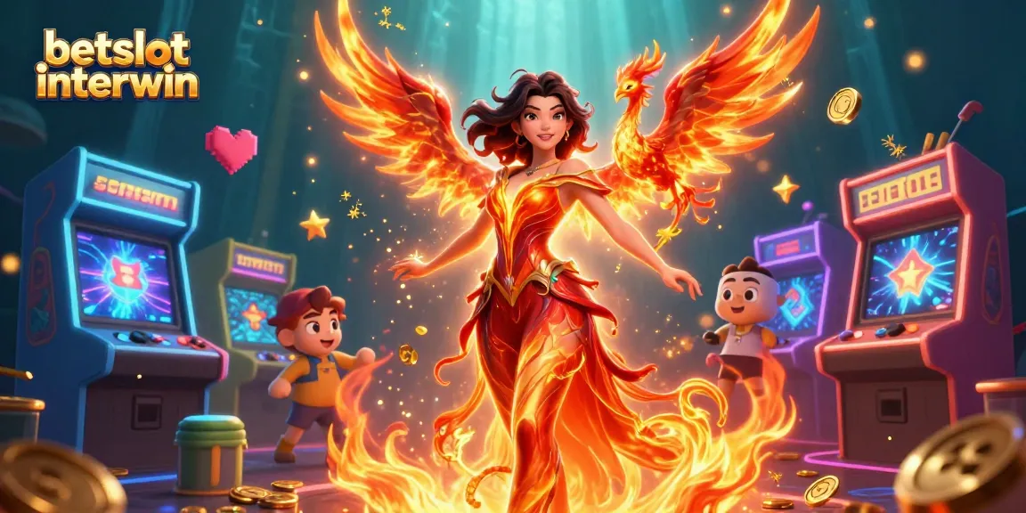 Experience epic wins with betslot interwin in a vibrant casino scene filled with stunning visuals and game elements.