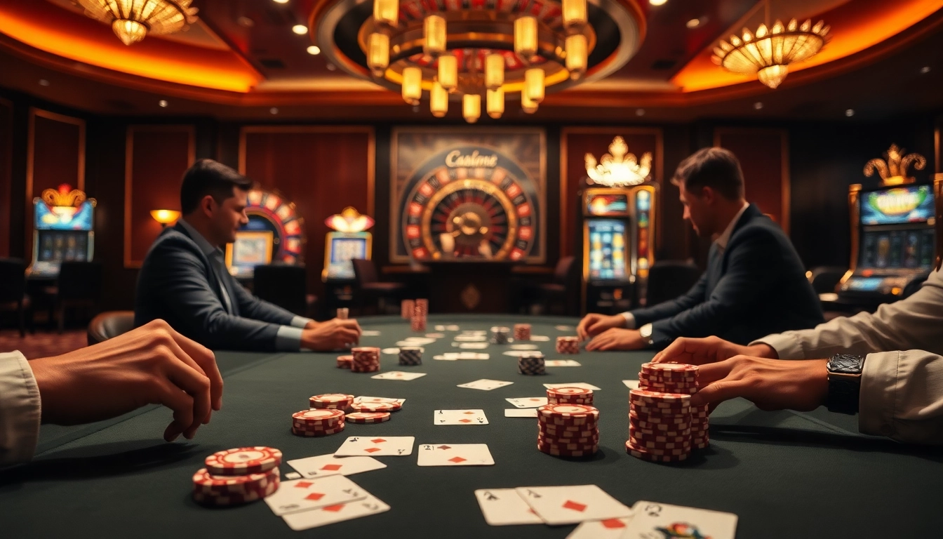 Découvrez des jeux passionnants au meilleur casino en ligne avec une action de poker engageante et une atmosphère de casino dynamique.