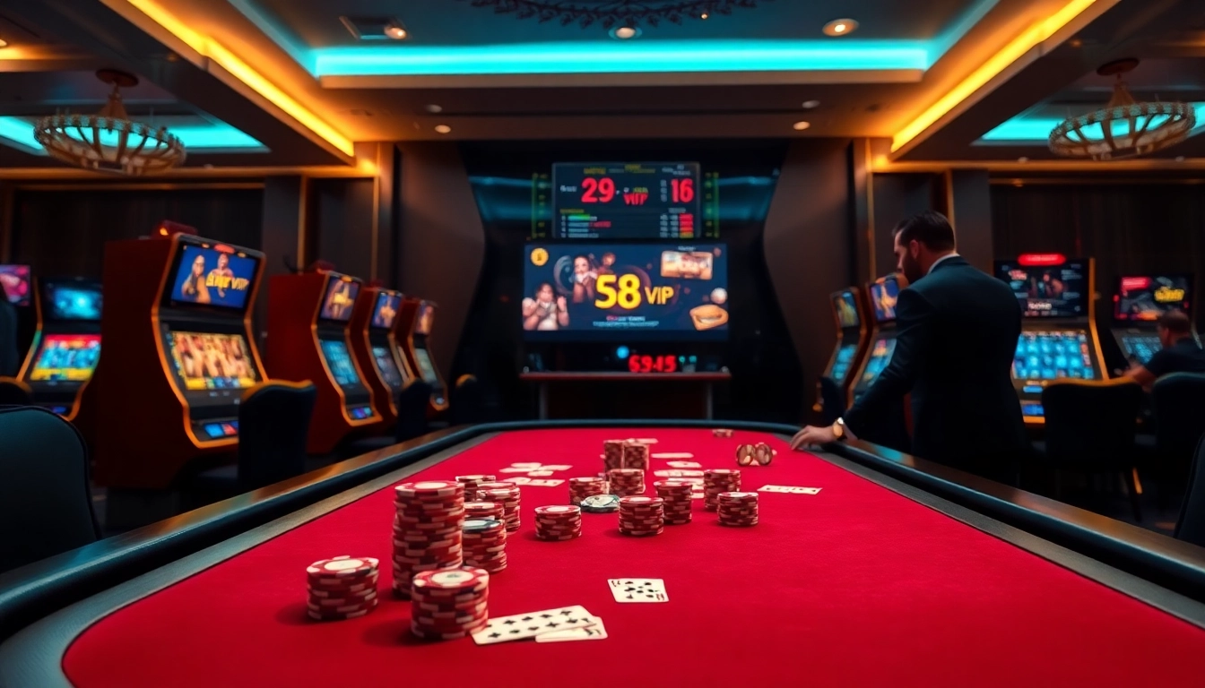 Experience the luxury of S88 VIP gaming with high-stakes poker, vibrant slot machines, and exclusive player rewards.