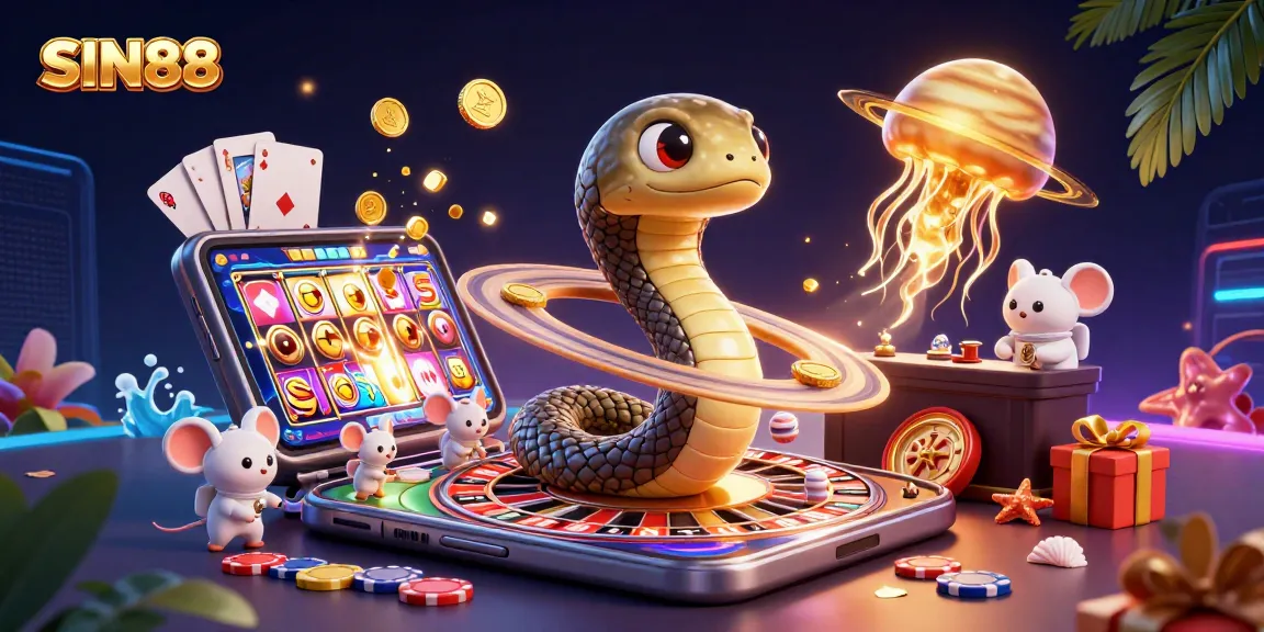 SIN88 lets bettors spin and win big with enthralling cosmic-themed casino visuals
