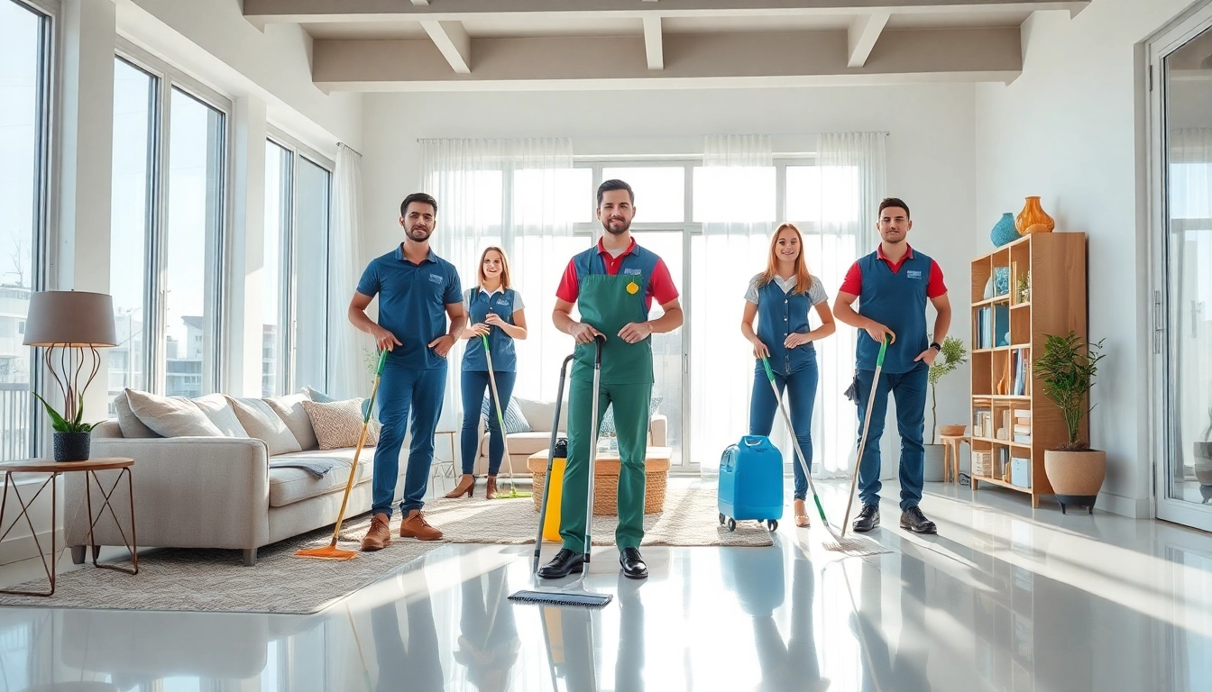 Providing exceptional cleaning services near me with a professional team in a fresh, bright home.