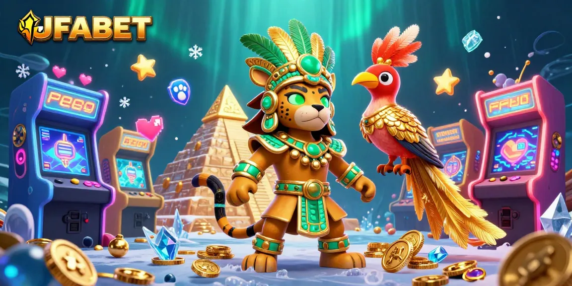 Bet on exciting games with UFABET featuring colorful arcade elements and vibrant characters.
