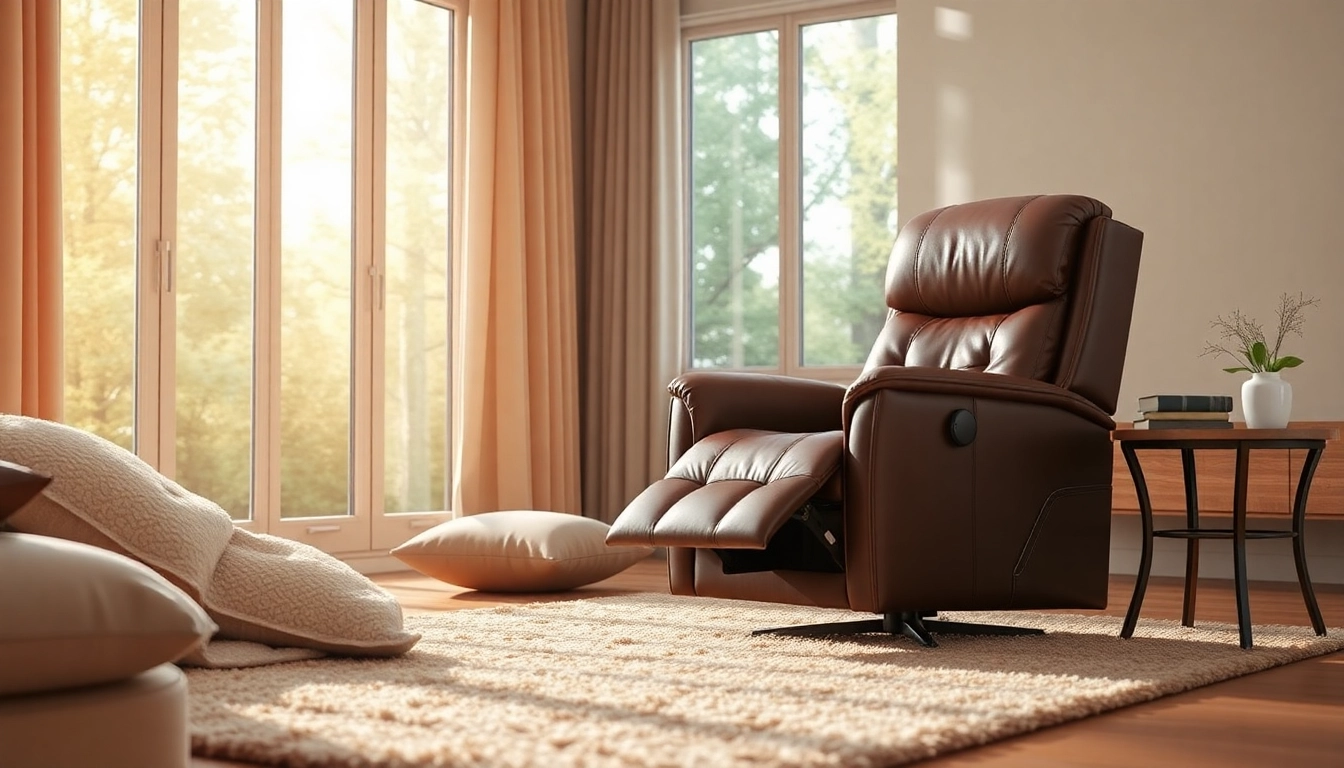 Reclining Lift Chair With Heat And Massage for Comfort