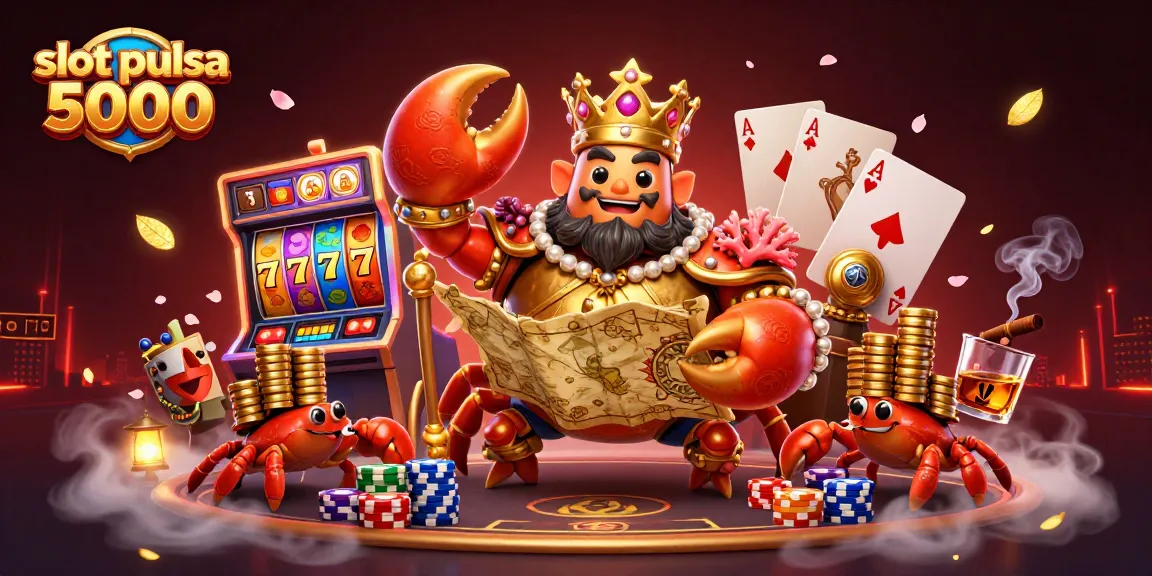 Barisan permainan slot pulsa 5000 dengan karakter unik dan keseruan taruhan!