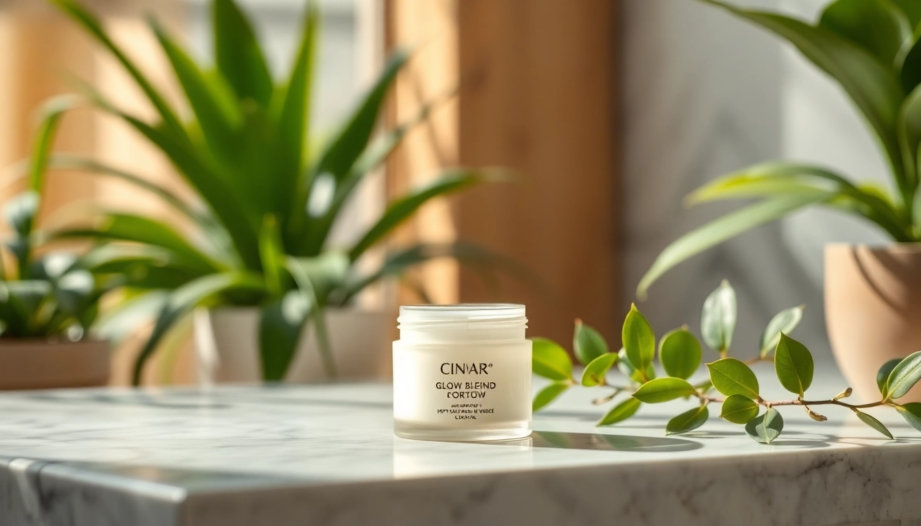 Reveal the transformative power of Glow Blend in a stunning spa setting and its soothing effects.