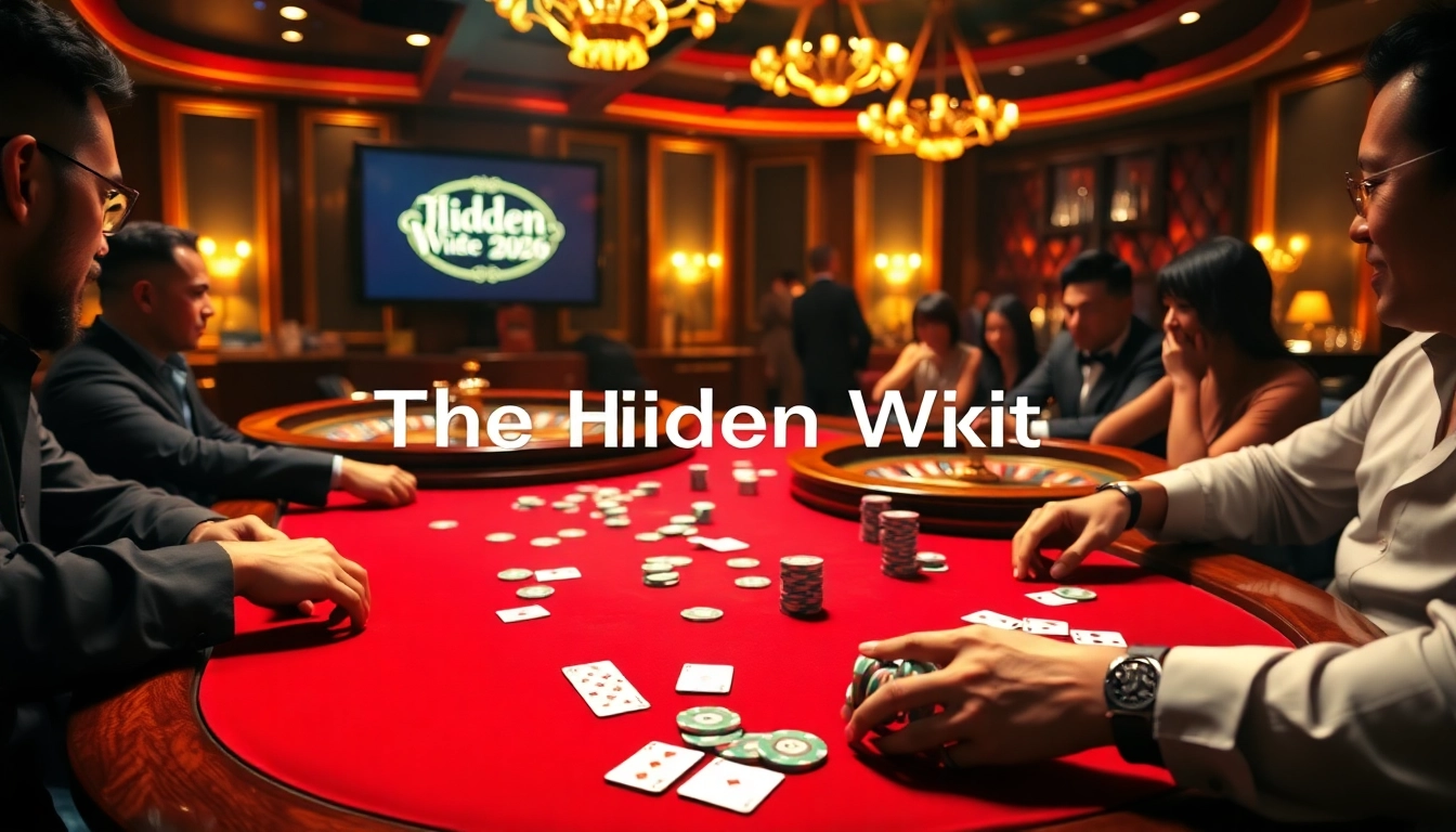 Experience excitement at the poker table while exploring the hidden wiki 2026 for thrilling gambling strategies.