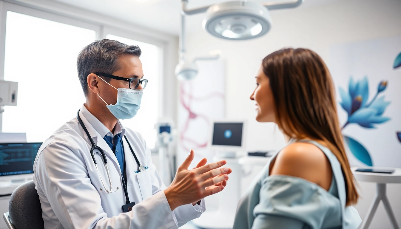 Plastische Chirurgie Hamburg im modernen chirurgischen Umfeld mit einem erfahrenen Chirurgen.