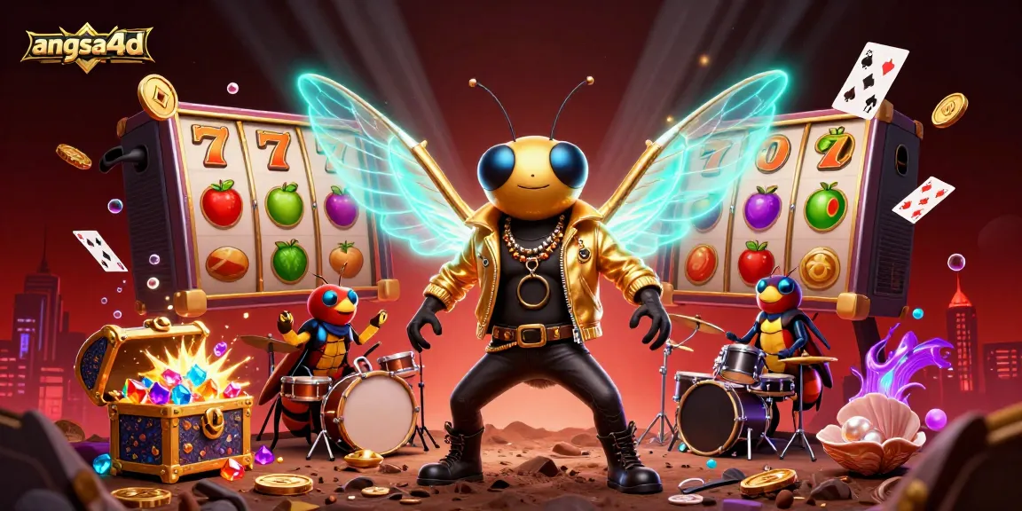 Experience thrilling wins with angsa4d's vibrant slot gaming scene featuring dynamic animated characters.