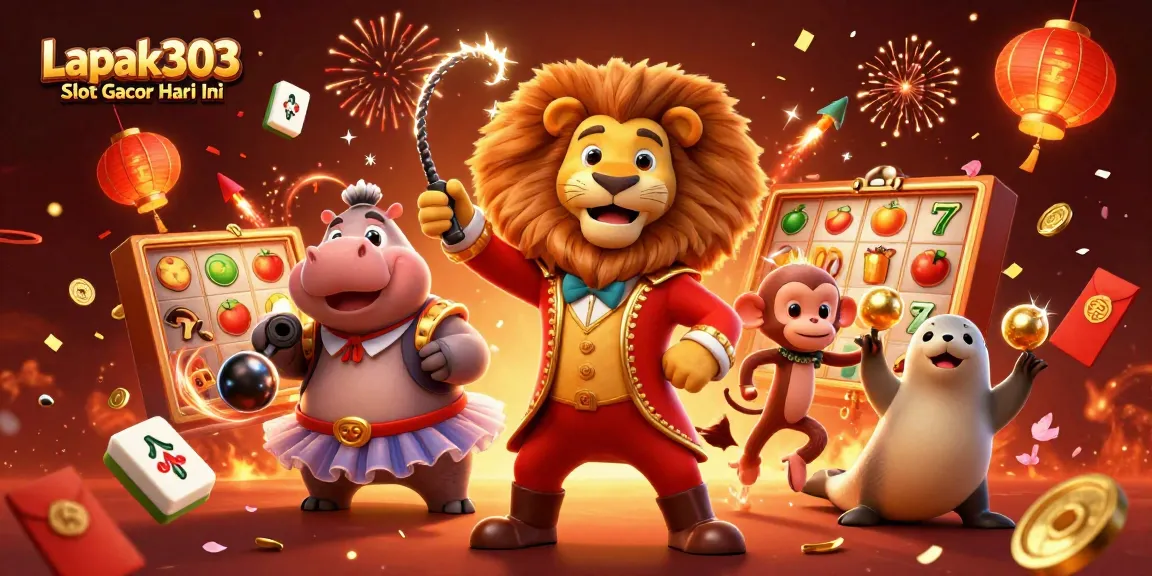 Experience thrilling fun with Lapak303 Slot Gacor Hari Ini in a vibrant casino scene!