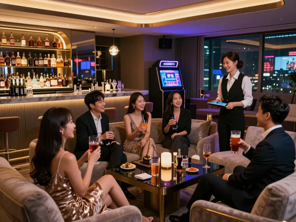 Experience the elegance of 강남쩜오 nightlife with luxury services and vibrant atmosphere.