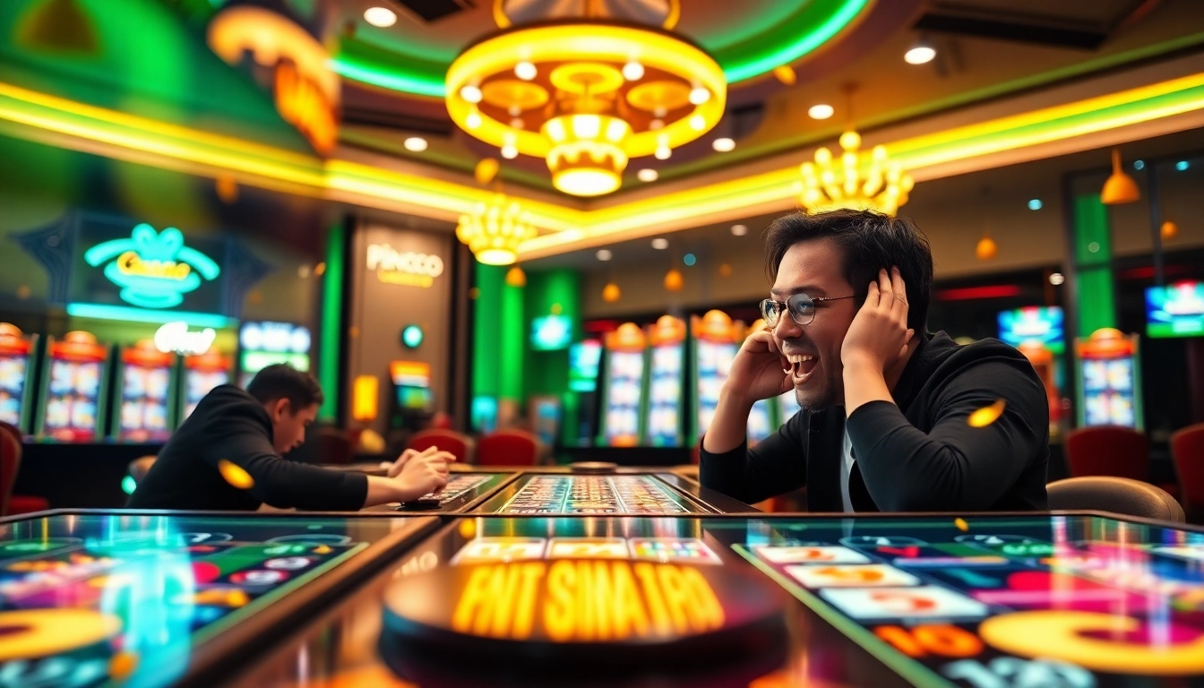 Pinco Casino crash oyunu interfaceni oynayan gənc oyunçunun enerjisini əks etdirir.