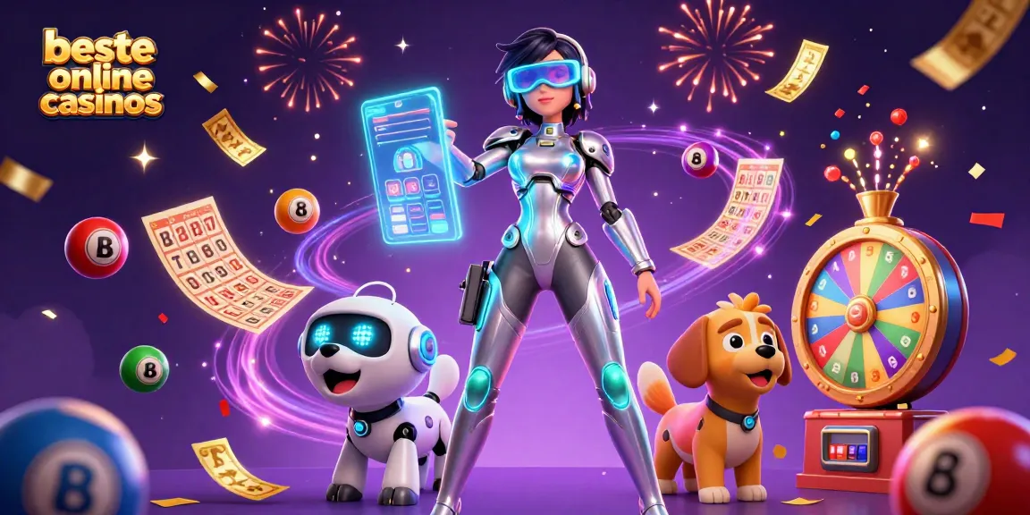 Experience thrilling action at beste online casinos with unique lottery elements and 3D characters.