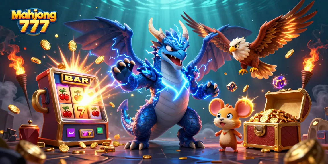 Experience mahjong 777 excitement with dynamic 3D characters and thrilling jackpot elements