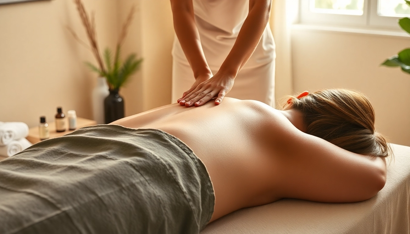 Effective techniques for back pain remedies showcased during a professional massage therapy session.