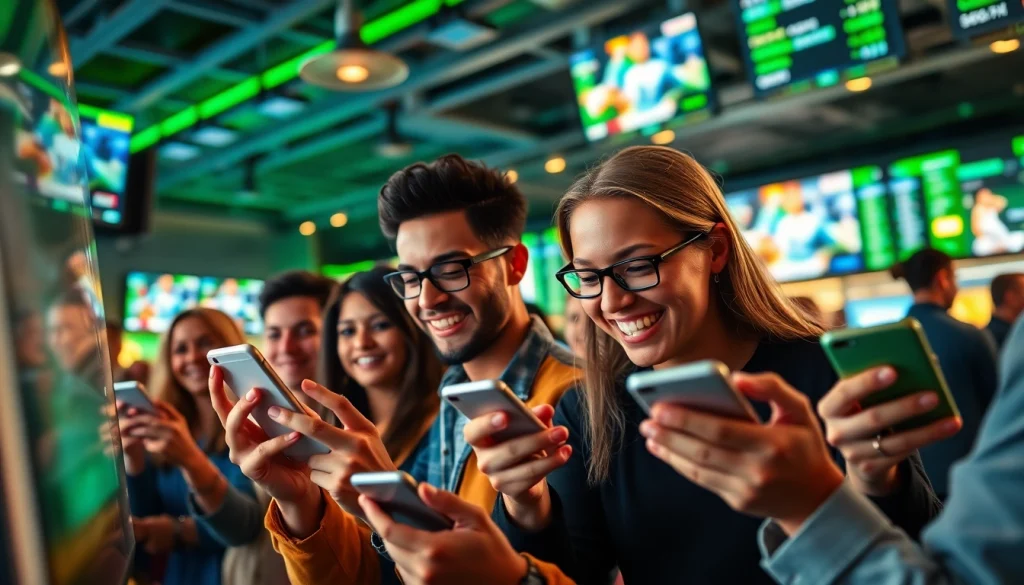 Engaging bettors using the best sports betting sites in Mexico with dynamic screens and sports odds.