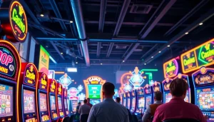 Menyaksikan bandar togel resmi slot di lingkungan kasino online yang hidup dan penuh warna.