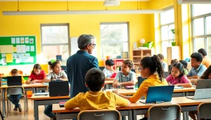Engaged students participating in an interactive Education session led by a professional educator.