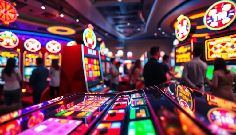 Menangkan jackpot di bolahiu slot dengan suasana kasino yang hidup dan penuh kegembiraan.