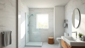 Transformez votre salle de bains avec sunny showers france offrant élégance et modernité.