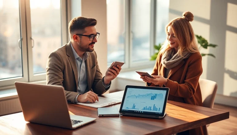 신용카드 현금화 전문가가 상담하는 장면을 보여주는 이미지