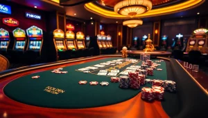 Experience thrilling gameplay at F168.COM with poker and vibrant casino ambiance.