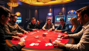 High-stakes action at the casino table featuring dynamic gameplay and excitement at https://sunwin88.art/.