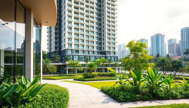Visualize the impressive Tampines EC development featuring modern architecture and lush landscape.
