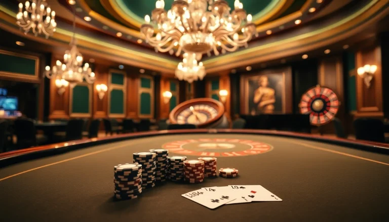 Experience the thrill of the s88 vip poker game in a luxurious casino setting.