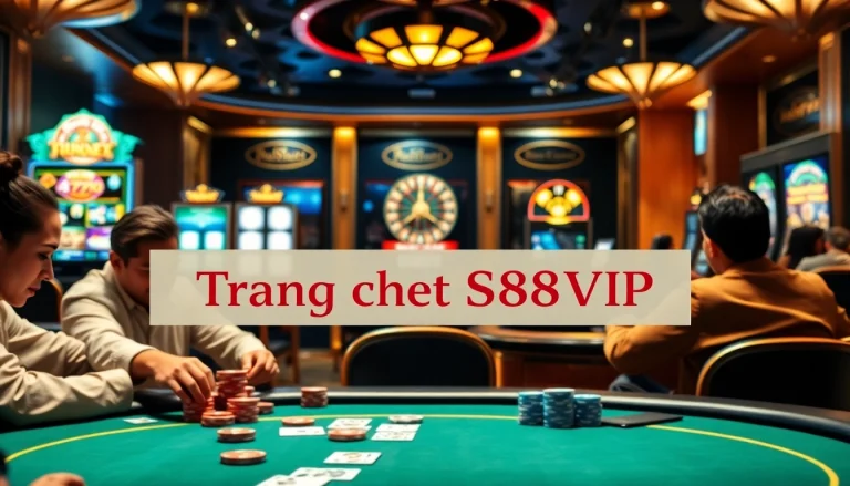Experience the thrill of winning at Trang chủ S88VIP's online casino with exciting games and rich bonuses.