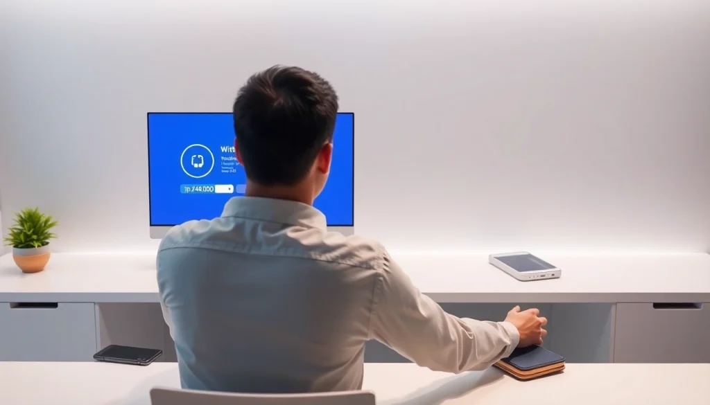 BOX138 successful withdrawal of Rp 2.424.000,00 with a modern payment interface.