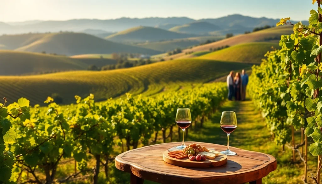 Sample the variety of clarksburg wineries with scenic views and inviting ambiance.