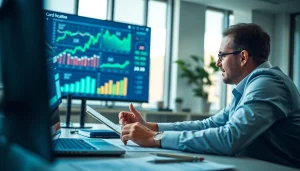 카드깡 분석하는 금융 전문가의 작업 모습